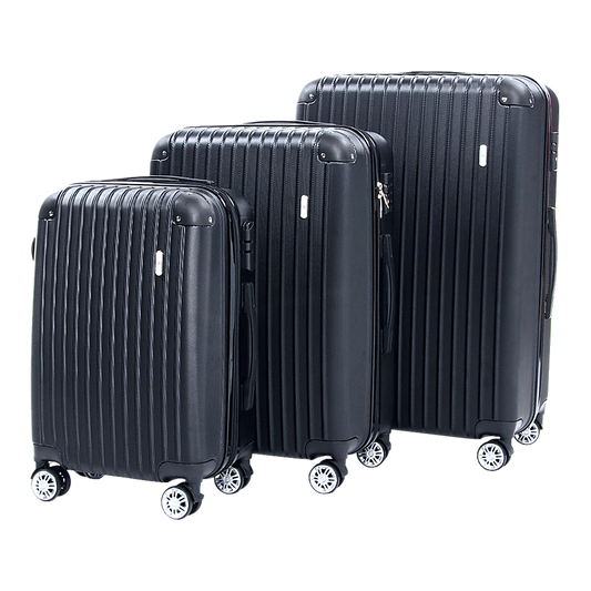 Delegate Suitcases Luggage Set 20 24" 28"Carry On Trolley TSA Travel Bag"